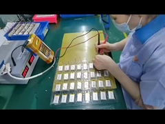 1C 3.7V 1600mAh Küçük LiPo Pil PSP DVD için Lityum polimer