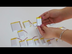 2 mm Ultra İnce Lityum Polimer Pil 27mAh 3.7V Hücre LiPo Pil